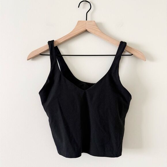 lululemon athletica Other - Lululemon Align Racer Back Tank in Ribbed Black Size 8